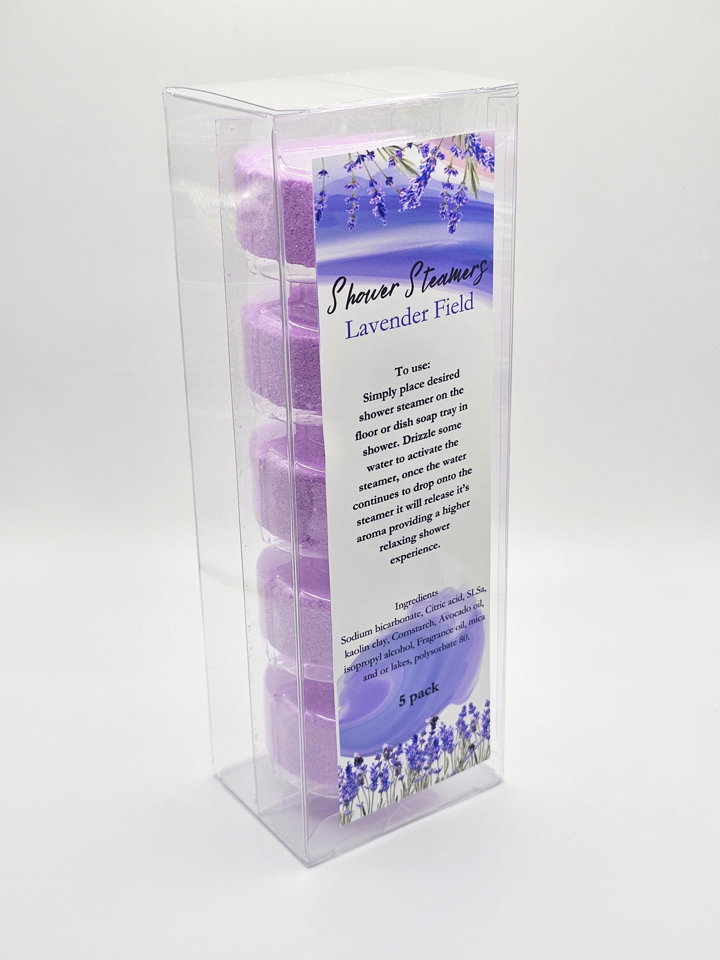 Lavender Field Shower steamers